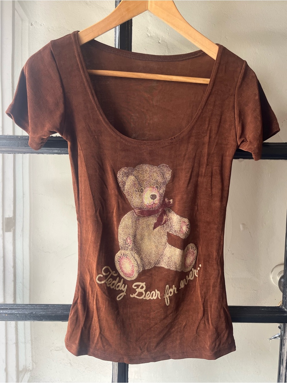 Precious Vintage 90’s Parisian Teddy Bear Frenchy Top